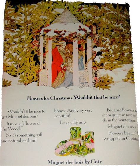 Flowers For Christmas Coty Muguet Des Bois Ad Seventeen 11 Flickr