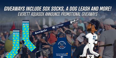 Everett AquaSox Giveaways Announced | AquaSox