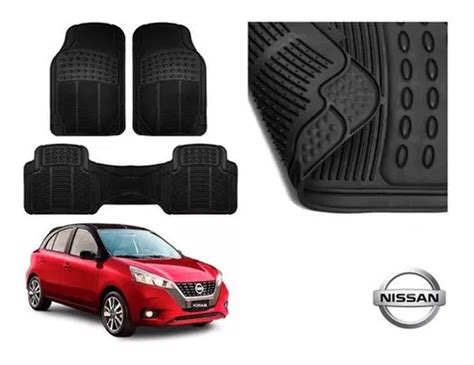 Tapetes Uso Rudo Nissan Nuevo March Rubber Dark Meses Sin Inter S