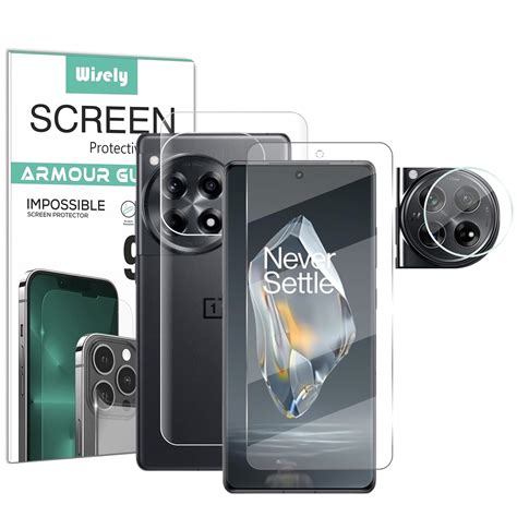 Wisely 3in1 Camera Lens Nano Glass Anti Scratch Front Back Guard