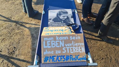 Protest Vor Dem Bundestag Long Covid Betroffene Zeigen Ihr Gesicht