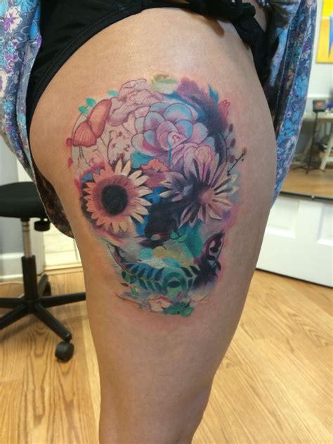 Pin By Donna Buchanan On Tattoos Pretty Skull Tattoos Girly Skull