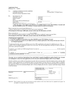 Fillable Online SRS Form UOB Group Fax Email Print PdfFiller