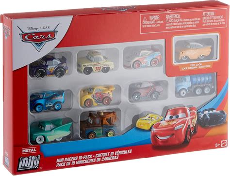 Disney Cars Gkg70 Gkg08 Cars Mini Racers 10 Pack Asst Assorted Model