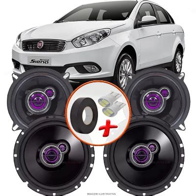 Kit Alto Falante Pioneer Fiat Grand Siena Ts Br Ts Br X