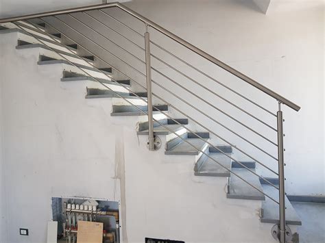 ringhiera scala interna inox  ringhiere cancelli inferriate