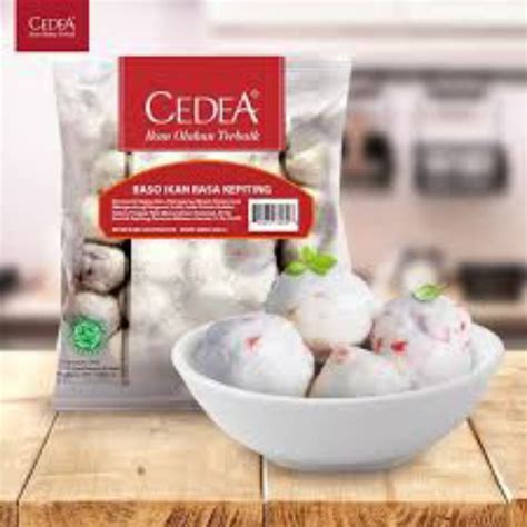 Jual Cedea Bakso Ikan Rasa Kepiting Gr Frozen Food Shopee