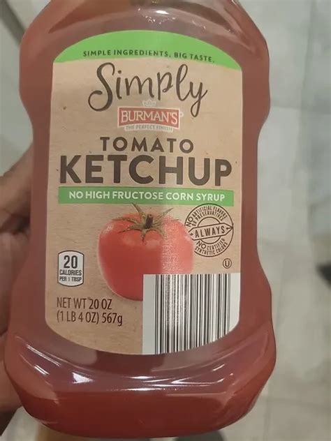 Burman S Simply Tomato Ketchup