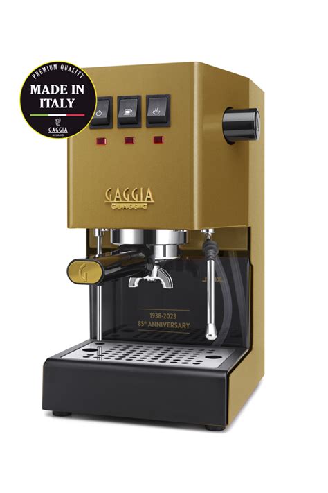 Gaggia New Classic Evo 2023 Gold Espresso Machine RI9481/20 - Fiyatı