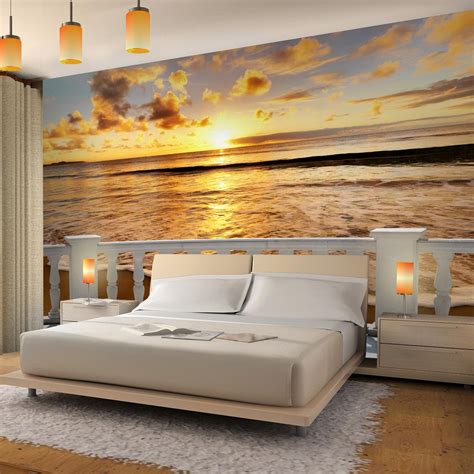 Fototapeten Strand Meer 352 X 250 Cm Vlies Wand Tapete Wohnzimmer