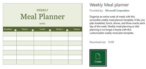 Excel Weekly Planner Template - Create Custom / Use built-in