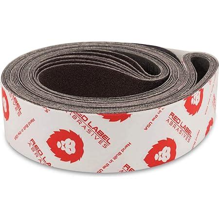 Red Label Abrasives 2 X 72 Inch Silicon Carbide Extra Fine Grit Sanding