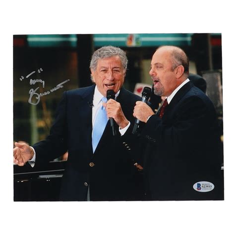 Tony Bennett Signed 8x10 Photo Beckett Pristine Auction