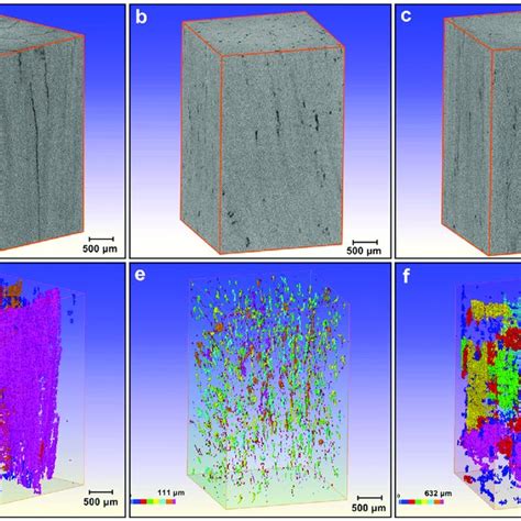 XRT Three Dimensional Reconstruction Images Of Different EBM NiTi