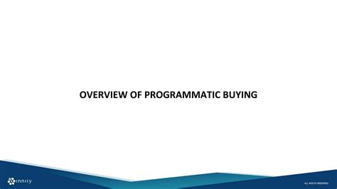 Programmatic Media Buying 101 Ppt