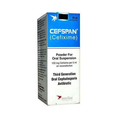 Cefspan Suspension 100mg