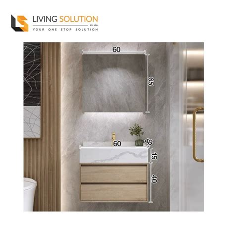 bathroom vanity cabinet living solution pte