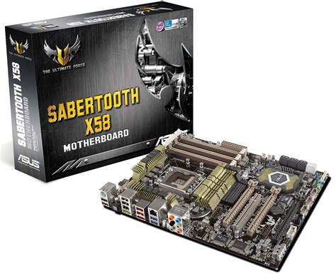 ASUS SABERTOOTH X58 Heavy Duty Motherboard Joins Durable TUF Series