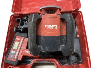 Hilti PR 2 HS A12 Rotary Laser W PRA 20 Receiver Advanced Tool