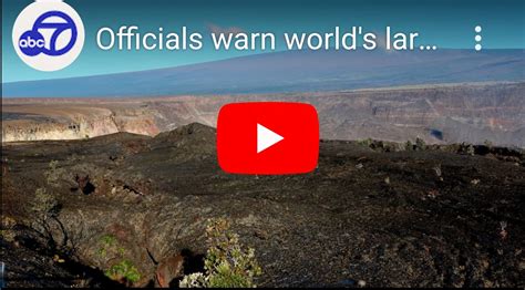 Hawaii S Big Island Gets Warning As World S Largest Active Volcano