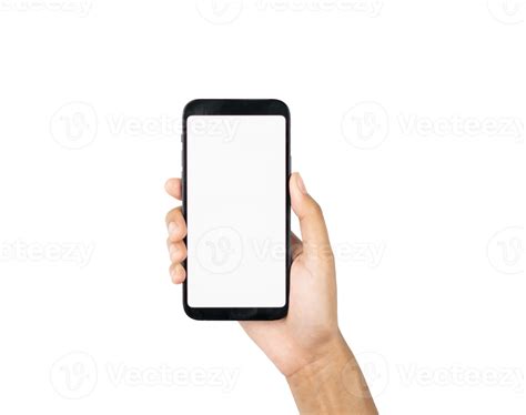 Hand Holding Mobile Phone 20038713 Png