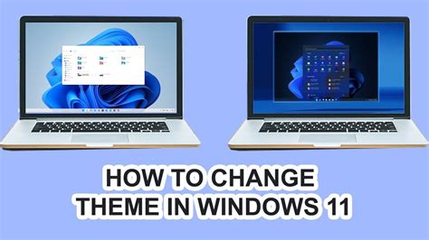 How to Change Theme in Windows 11 - Windows 11 Light Theme Dark Theme ...