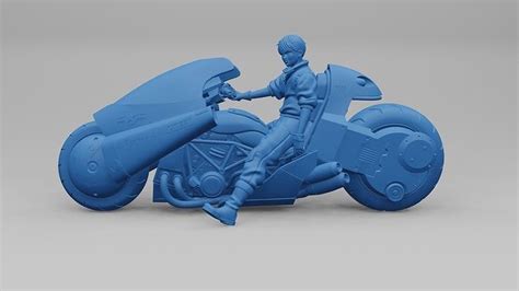 Akira Kaneda Bike 3D model 3D printable | CGTrader