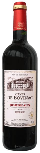 Caves De Bovinac Bordeaux Rouge Vivino Us