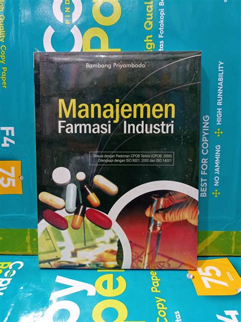 Buku Manajemen Farmasi Industri By Bambang Priyambodo Lazada Indonesia