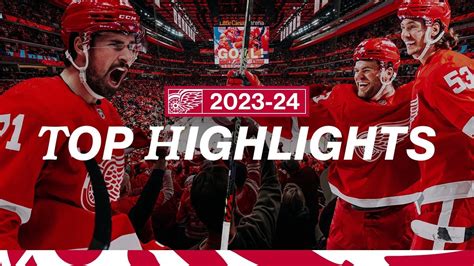 2023-24 Detroit Red Wings Highlights - YouTube