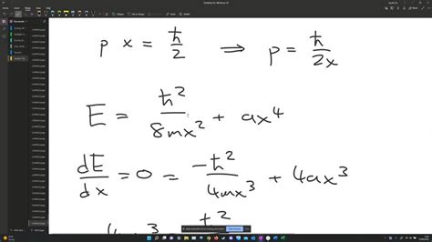 Solved Use The Uncertainty Principle To Estimate The Ground State