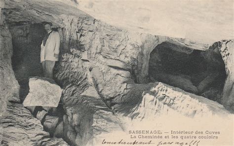 Sassenage Intérieur des Cuves Les Cheminées et les quatre couloirs