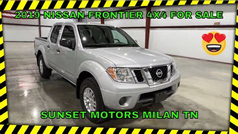 2019 Nissan Frontier 4x4 Sv Crew Cab Used Truck For Sale Review Sunset