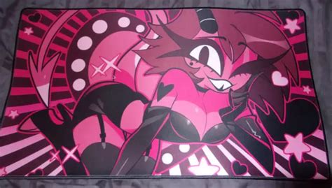 Vivziepop Helluva Boss Hazbin Hotel Pin Up Millie Playmat Valentines