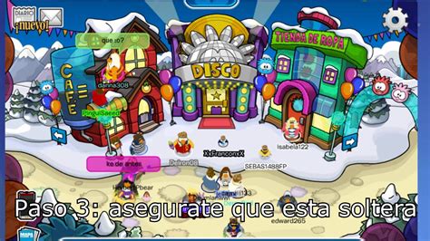 Tutorial De Como Conseguir Novia En Club Penguin Youtube