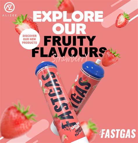 Factory Wholesale Fastgas G Strawberry Flavour Nitrous Oxide N O