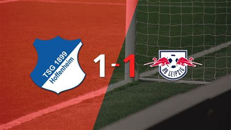 Hoffenheim Y Rb Leipzig Se Reparten Los Puntos Y Empatan 1 1 Dsports