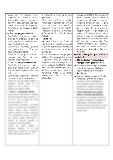 Solution Tabela Periodontite Studypool