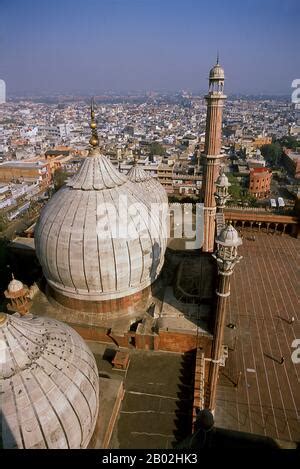 Friday Prayer At Delhi S Jama Masjid A Mosque Built Between And