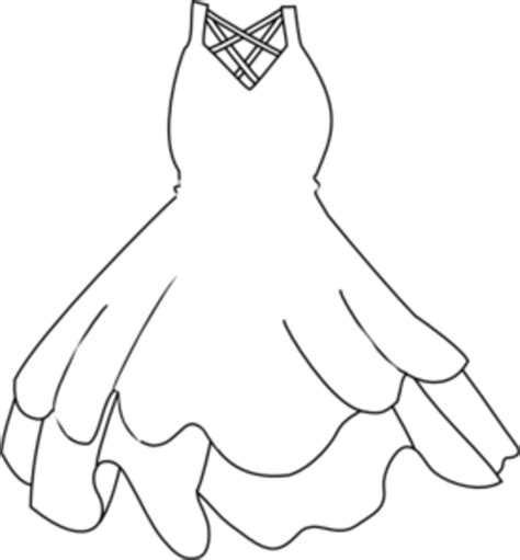 Printable Dress Template The Dresses Are Loose In Fit