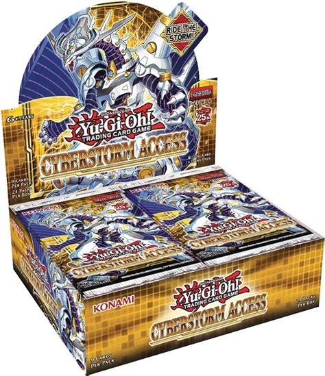 Yu Gi Oh CCG Caja De Refuerzo Acceso A Cibertormenta 24 Unidades