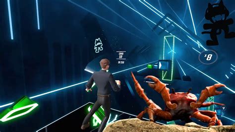 [beat Saber] Crab Rave Noisestorm Expert Youtube