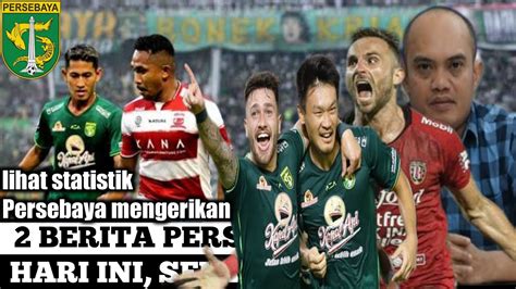 2 BERITA PERSEBAYA TERBARU HARI INI KEMBALI PERSEBAYA MENJADI PIONIR