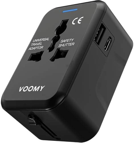 Voomy Adaptateur Universel De Voyage Adaptateur Prise Universelle Pour