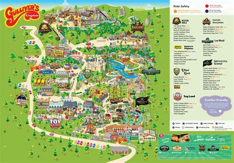 Gulliver S Kingdom Map And Brochure Themeparkbrochures Net