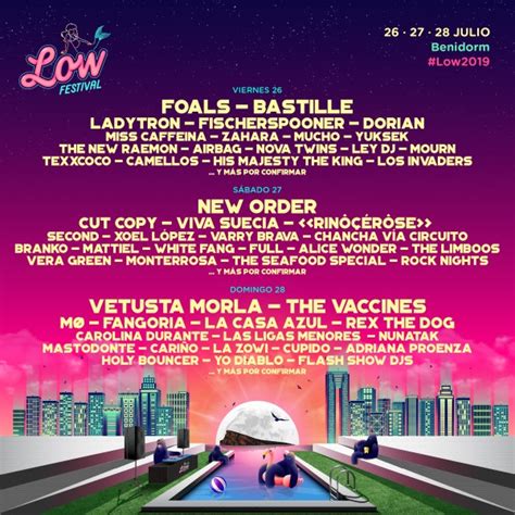 Low Festival Confirmaciones Cartel Y Entradas Wake And Listen