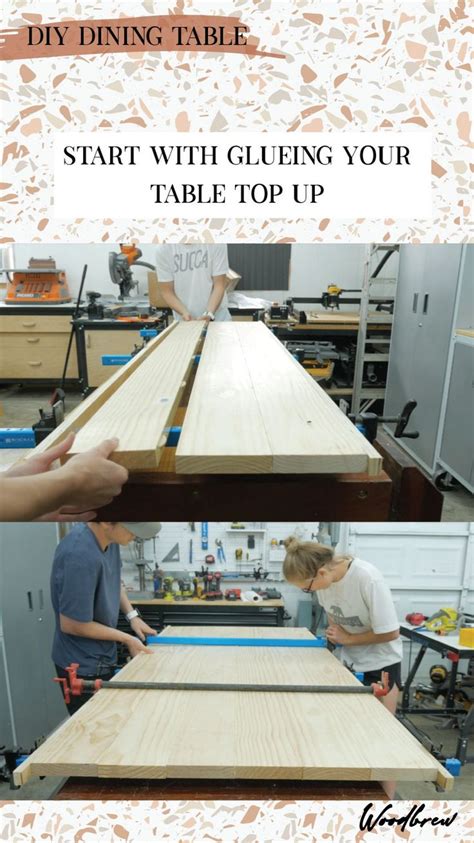 DIY Modern Dining Table | Diy dining table, Diy dining, Diy furniture