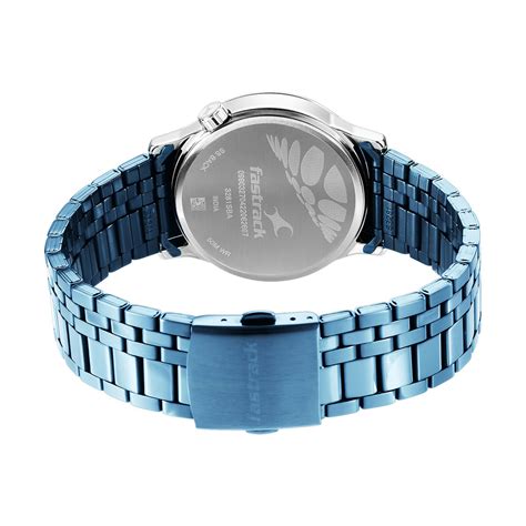 Buy Fastrack Exuberant 3281KM02 Blue Dial Multifunction Analog Watch