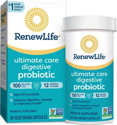 Renew Life Ultimate Care Probiotic Capsules Ct Frys Food Stores