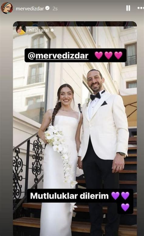 Nl Oyuncu Merve Dizdar Ile Cihan Ayger Evlendi Te Nikahtan Ilk Kareler